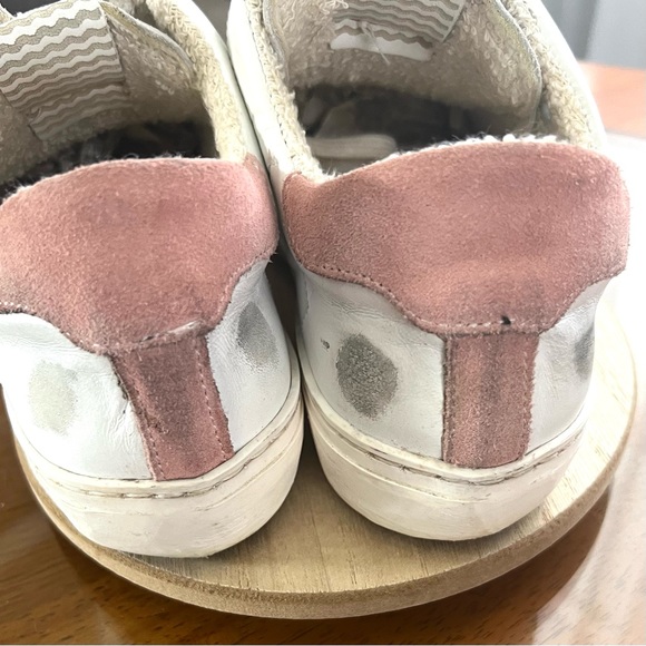 L'idea by Lori Distressed Suede/Leather Sneakers Size 38 Good Condition - Picture 11 of 11